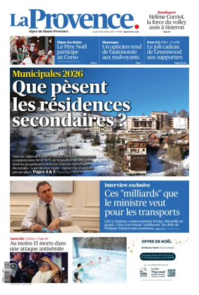 Cover of La Provence Alpes-de-Haute-Provence