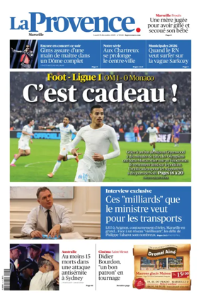 Cover of La Provence Marseille