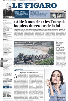 Cover of Le Figaro