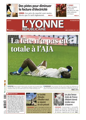 Cover of L'Yonne Republicaine