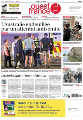 Cover of Ouest France (Orne)