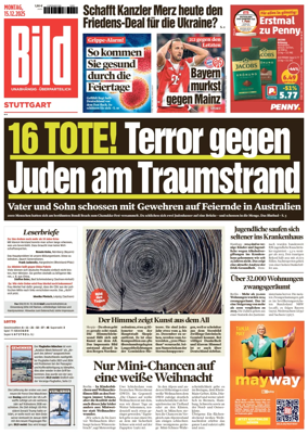 Cover of BILD Stuttgart