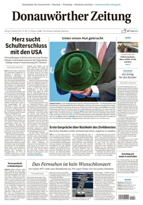Cover of Donauwoerther Zeitung