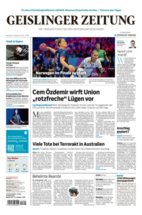 Cover of Geislinger Zeitung
