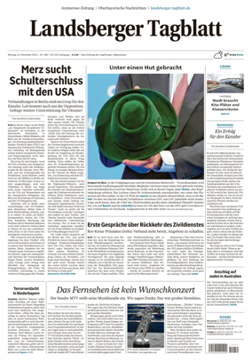 Cover of Landsberger Tagblatt