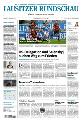 Cover of Lausitzer Rundschau