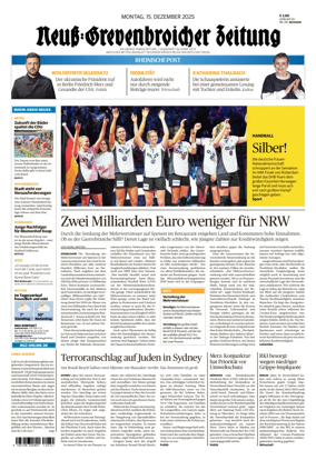 Cover of Neuss-Grevenbroicher Zeitung Neuss