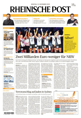 Cover of Rheinische Post – Düsseldorf Mitte/West/Ost/Nord/Süd
