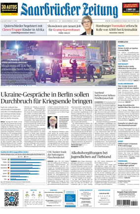 Cover of Saarbruecker Zeitung