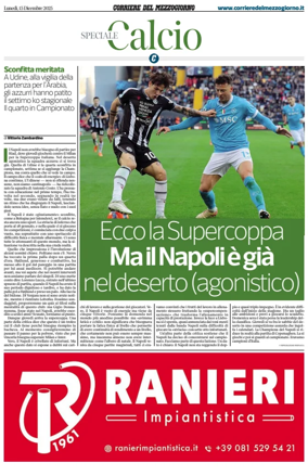 Cover of Corriere del Mezzogiorno (Campania)
