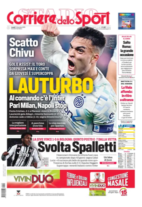 Cover of Corriere dello Sport (Lombardia)