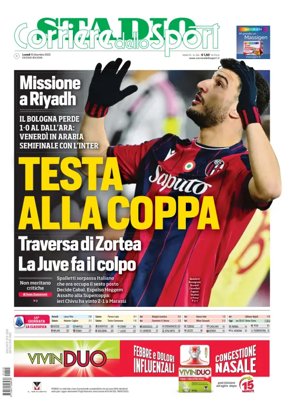 Cover of Corriere dello Sport Stadio (Bologna)