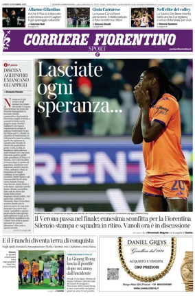 Cover of Corriere Fiorentino