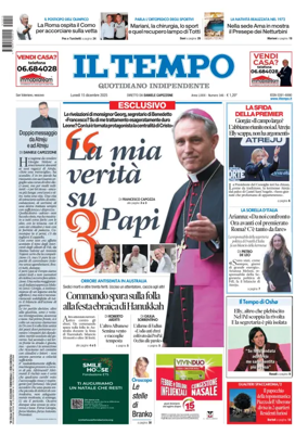 Cover of Il Tempo (Nazionale)