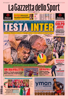 Cover of La Gazzetta dello Sport - Lombardia