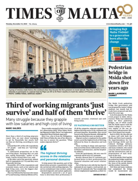Cover of Times of Malta