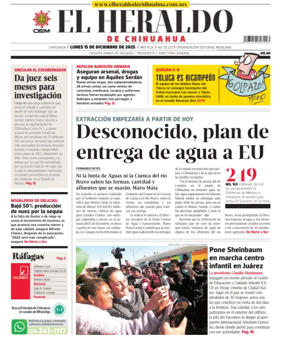 Cover of El Heraldo de Chihuahua