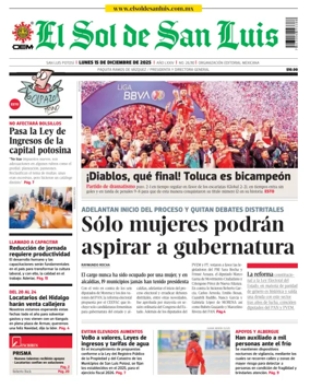 Cover of El Sol de San Luis Potosi