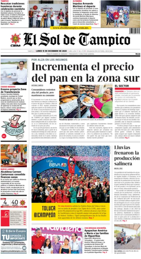 Cover of El Sol de Tampico
