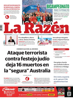 Cover of La Razón de México