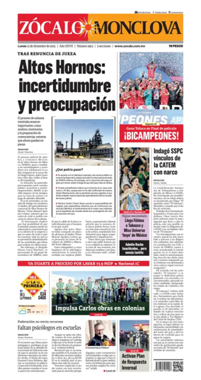 Cover of Zócalo Monclova