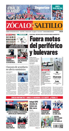 Cover of Zócalo Saltillo