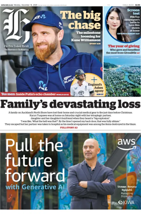 Cover of The New Zealand Herald