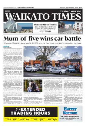 Cover of Waikato Times