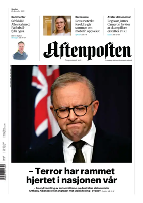 Cover of Aftenposten