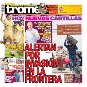 Cover of Diario Trome