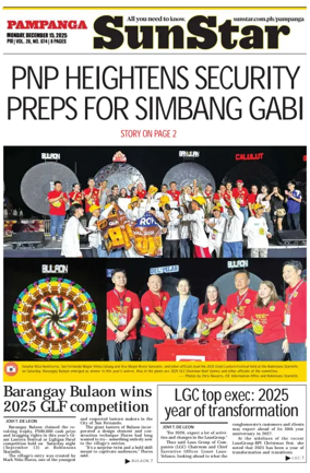 Cover of Sun.Star Pampanga