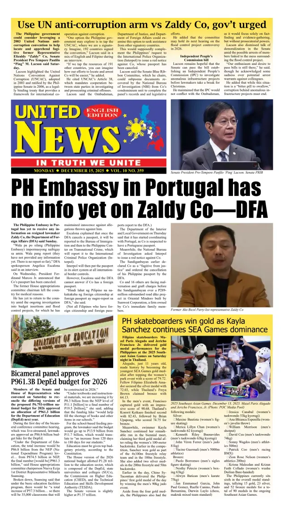Cover of United News - English Edition