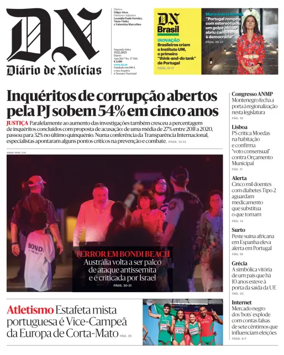 Cover of Diario de Noticias
