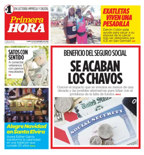 Cover of Primera Hora