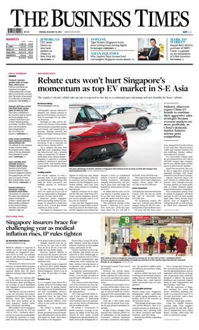 Cover of The Business Times