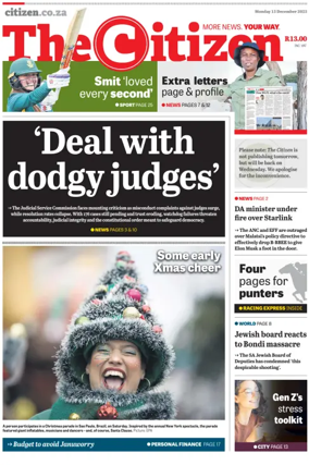 Cover of The Citizen (Gauteng)