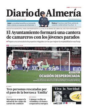 Cover of Diario de Almeria