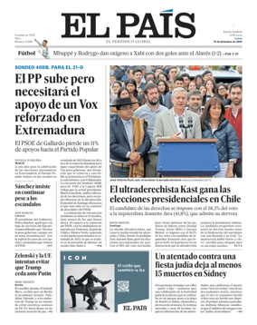 Cover of El País (Catalunya)