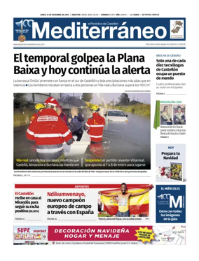 Cover of El Periódico Mediterráneo