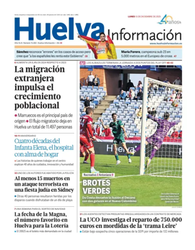 Cover of Huelva Informacion