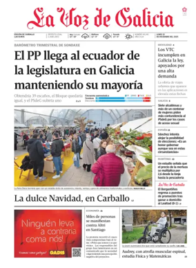 Cover of La Voz de Galicia (Carballo)