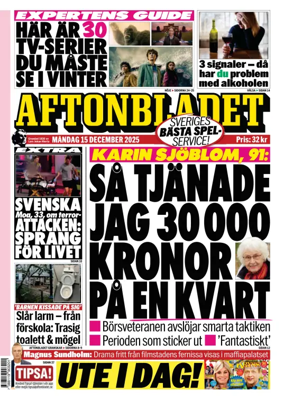 Cover of Aftonbladet