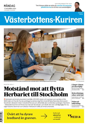 Cover of Västerbottens-Kuriren