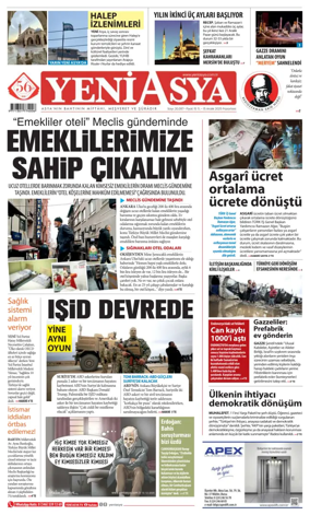 Cover of Yeni Asya