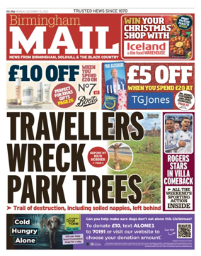 Cover of Birmingham Mail