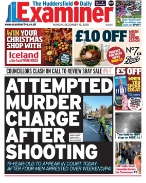 Cover of Huddersfield Daily Examiner