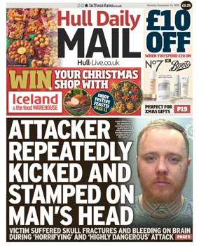 Cover of Hull Daily Mail