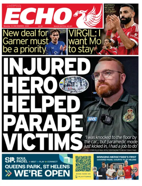 Cover of Liverpool Echo