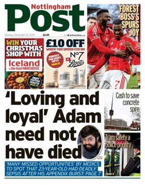 Cover of Nottingham Post
