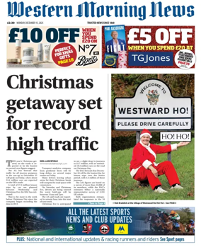 Cover of Western Morning News